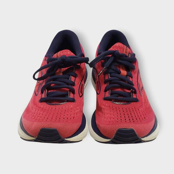 Brooks Glycerin GTS 19 Womens Sz 10 Medium Mesh Pink Blue Athletic Running Shoes - Picture 6 of 15